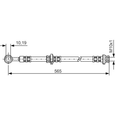 Bremsschlauch | NISSAN Almera | 1987476133 Bremsschlauch | NISSAN Almera | 1987476133