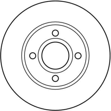 Bremsscheibe Ford P. Mondeo | DF2622