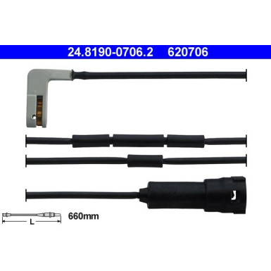 ATE Verschleißsensor 24.8190-0706.2