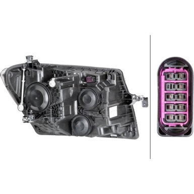 SCHEINWERFER L H7/H15 HELLA | VW CRAFTER 16-/MANTGE 16 | 1EB 012 830-011 SCHEINWERFER L H7/H15 HELLA | VW CRAFTER 16-/MANTGE 16 | 1EB 012 830-011