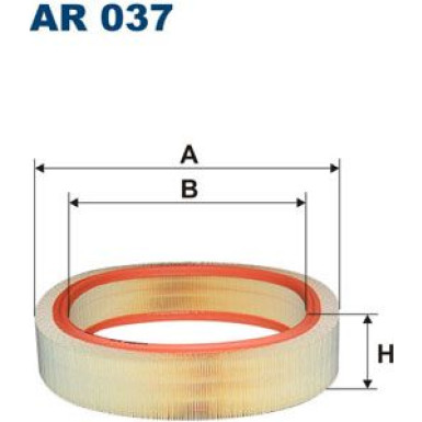 FILTRON Luftfilter | AR 037