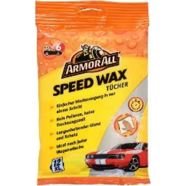 E301941300 Armor All Speed Wax Tücher 12Stk.