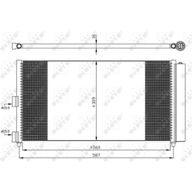 Kondensator, Klimaanlage EASY FIT 35500