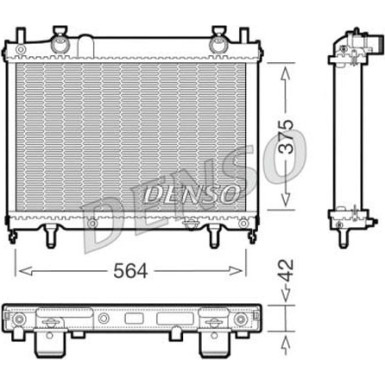 Denso | Motorkühler | DRM09174