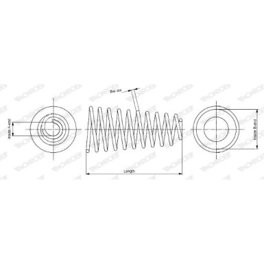 MONROE Fahrwerksfeder | SP0329