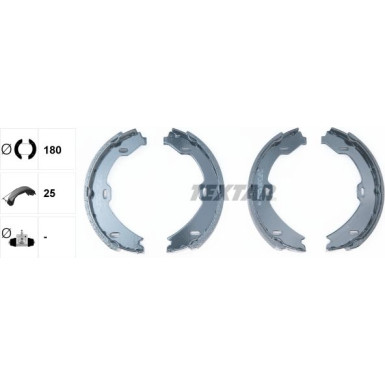 91058900 Bremsbackensatz, Feststellbremse 91058900 Bremsbackensatz, Feststellbremse