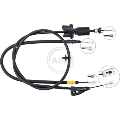 A.B.S. Seilzug, Feststellbremse K18041