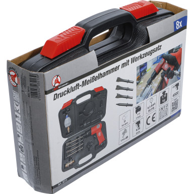 BGS Druckluft-Meißelhammer mit Werkzeugsatz 8-tlg BGS Do it yourself 3213