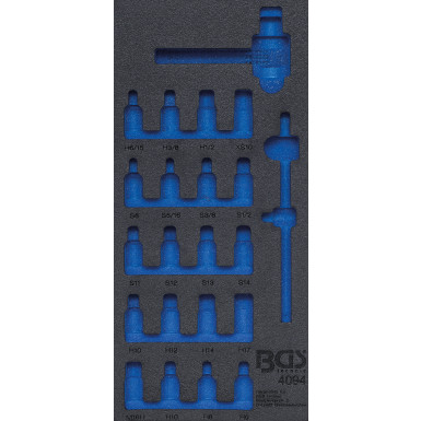 BGS Werkstattwageneinlage 1/3 | leer | für Art. 4094 | 4094-1