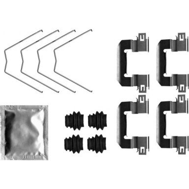 ZUBEHÖRSATZ, SCHEIBENBREMSBELAG | 82551900