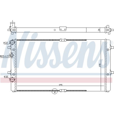 Wasserkühler PKW | SEAT Ibiza, Cordoba III 99 | 67301