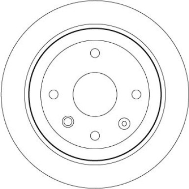 Bremsscheibe Chevrolet T. Lacet | DF7381