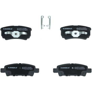 KAMOKA Bremsbelagsatz, Scheibenbremse JQ101114