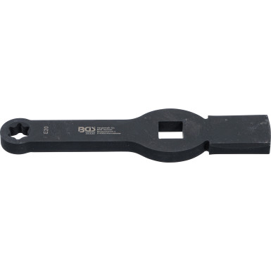 BGS Schlag-Ringschlüssel | E-Profil (für Torx) | mit 2 Schlagflächen | SW E20 | 35320