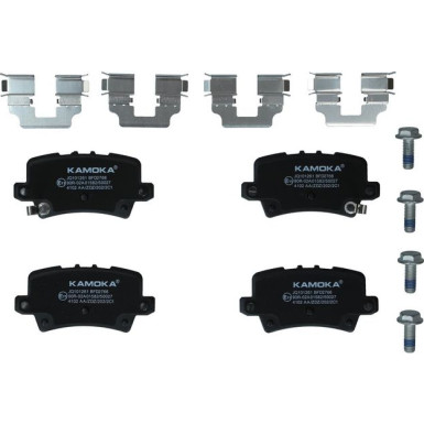 KAMOKA Bremsbelagsatz, Scheibenbremse JQ101261
