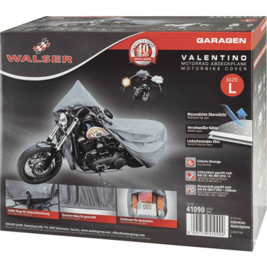 Motorradgarage Grösse L | PVC - 250x100x130cm Chopper grau | 41090 Motorradgarage Grösse L | PVC - 250x100x130cm Chopper grau | 41090