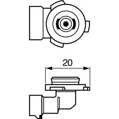 1 987 302 083 Glühlampe, Nebelscheinwerfer Pure Light WS