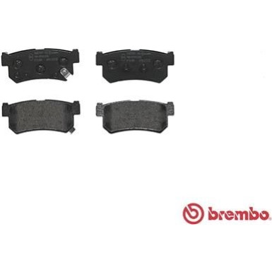 BREMBO Bremsklötze HA | SSANGYONG | P 15 010