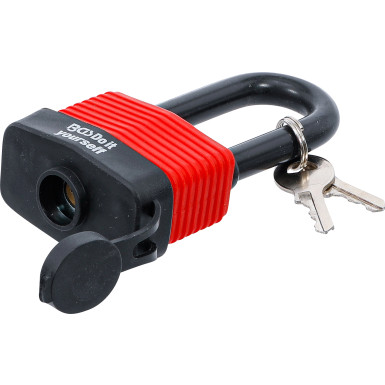 BGS Vorhängeschloss hoher Bügel 50 mm wasserabweisend BGS Do it yourself 85807