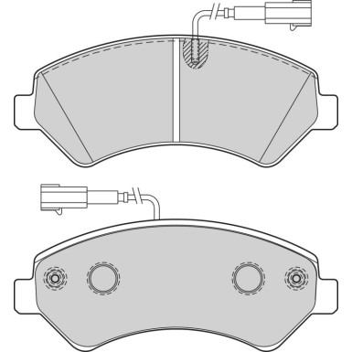 VALEO Bremsbeläge 302662