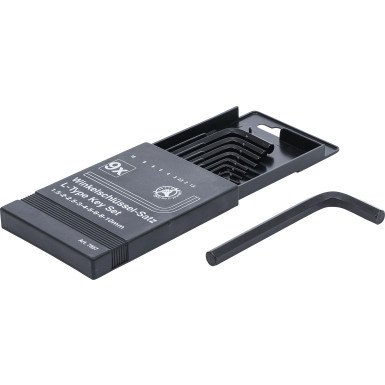 BGS Winkelschlüssel-Satz Innensechskant 1,5 - 10 mm 9-tlg BGS Do it yourself 7957
