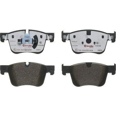 BREMBO Bremsklötze VA | CITROEN C4,PEUGEOT 06 | P 61 127X BREMBO Bremsklötze VA | CITROEN C4,PEUGEOT 06 | P 61 127X