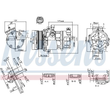 Kompressor PKW Alfa Mito 08 FIRST FIT 890074