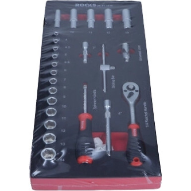 OK-01.3119 Werkzeugsatz 1/4, 24-Teilig