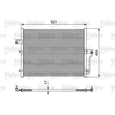 VALEO Klimaanlagenkühler 814441