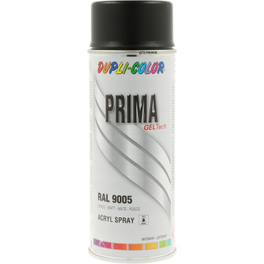 789052 Dupli-Color Prima tiefschwarz matt 400ml