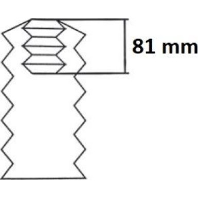 910367 Staubschutzsatz, Stoßdämpfer Protection Kit
