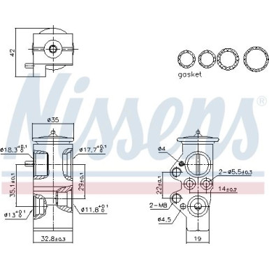 Expansionsventil | VW Polo 09 | 999428