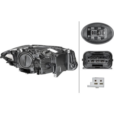 HELLA Hauptscheinwerfer 1ZS 010 131-611 HELLA Hauptscheinwerfer 1ZS 010 131-611