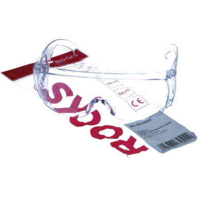 OK-09.0034 Brille, Uv-Schutzbrille, Weiß