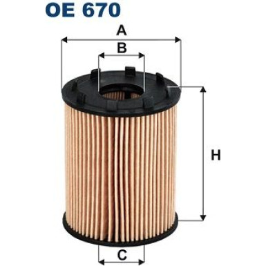 FILTRON Ölfilter OE 670