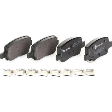 BREMBO Bremsbelagsatz, Scheibenbremse BREMBO Bremsbelagsatz, Scheibenbremse