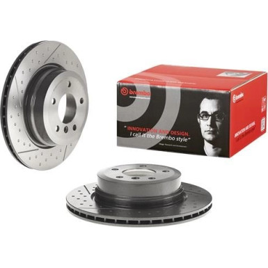 Bremsscheibe HA BMW 1 06-13 PRIME LINE - UV Coated 09.C315.21