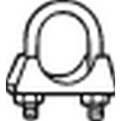 Bosch Automotive Schnalle 250-845 1 PACK 10 PCS Bosch Automotive Schnalle 250-845 1 PACK 10 PCS