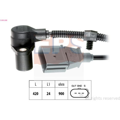 EPS Impulssensor 1.953.320 Made in Italy - OE Equivalent