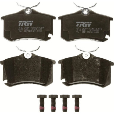 Bremsklötze HA | AUDI A3,SEAT Toledo,VW Golf 03 | GDB1578
