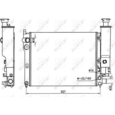 NRF Motorkühler NRF Motorkühler