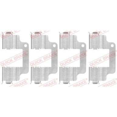 391-1740 Montagesatz f.Bremsklötze | LAND ROVER Freelander | 109-1740