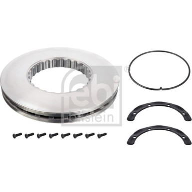 FEBI BILSTEIN Bremsscheibe | 104671