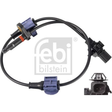 FEBI BILSTEIN Sensor, Raddrehzahl | 172415
