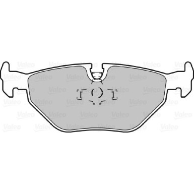 VALEO Bremsbeläge 598259 VALEO Bremsbeläge 598259