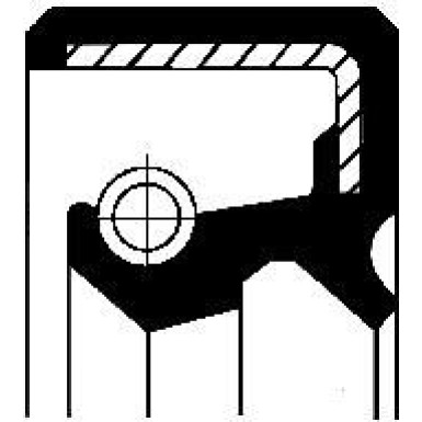 19035146B Wellendichtring, Differential