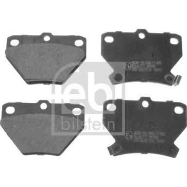 FEBI BILSTEIN Bremsbelagsatz, Scheibenbremse FEBI BILSTEIN Bremsbelagsatz, Scheibenbremse