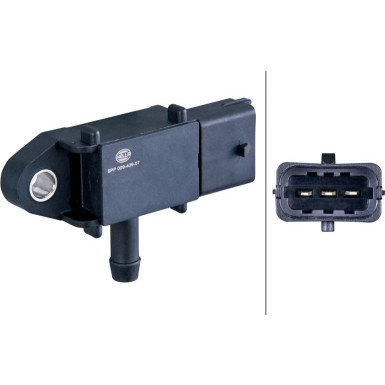 HELLA Sensor, Abgasdruck HELLA Sensor, Abgasdruck