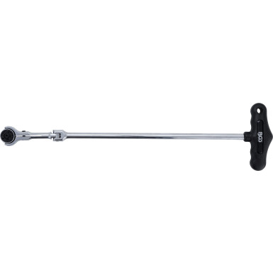 BGS Gelenkknarre mit T-Griff, abwinkelbar | Abtrieb Außenvierkant 6,3 mm (1/4"""") | 2126
