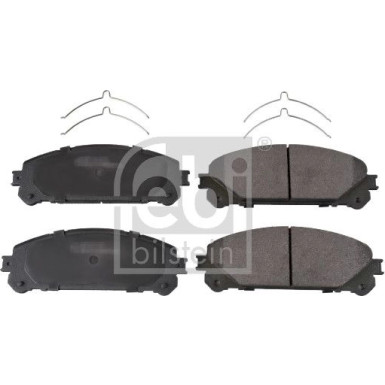 FEBI BILSTEIN Bremsbelagsatz, Scheibenbremse | 116373